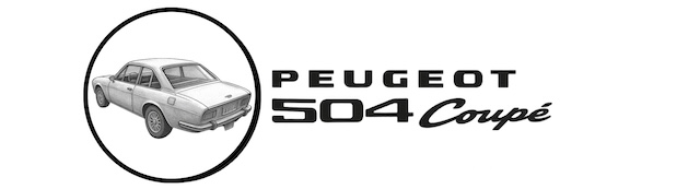 My Peugeot 504 Coupe